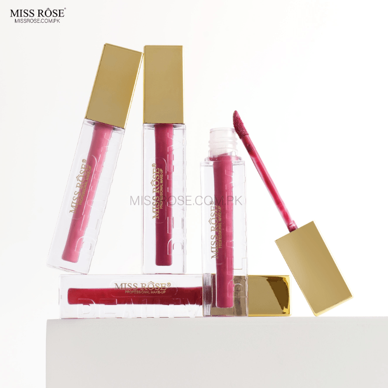 Miss Rose Golden Gleam Beauty Lip Gloss