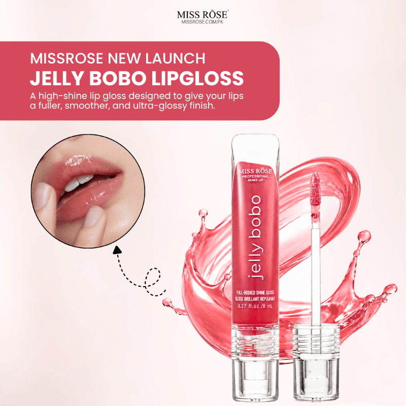 Miss Rose Jelly Bobo Lip Gloss