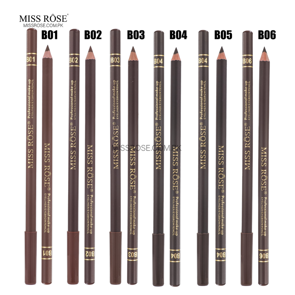 Miss Rose Lip Liner Plus Eyebrow Pencil