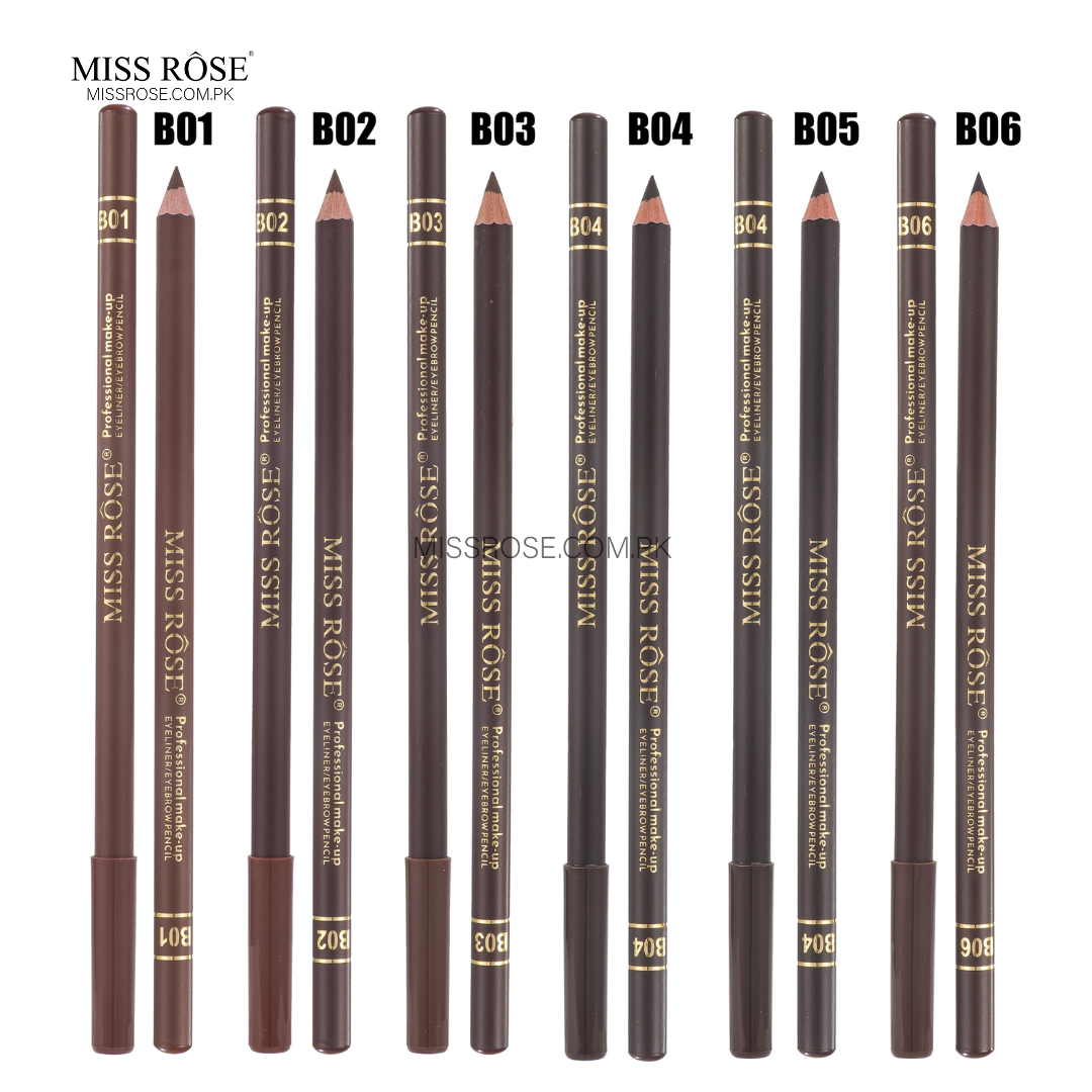 Miss Rose Lip Liner Plus Eyebrow Pencil