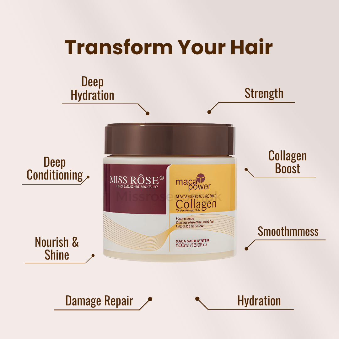 Miss Rose Maca Essence Repair Collagen Hair Mask