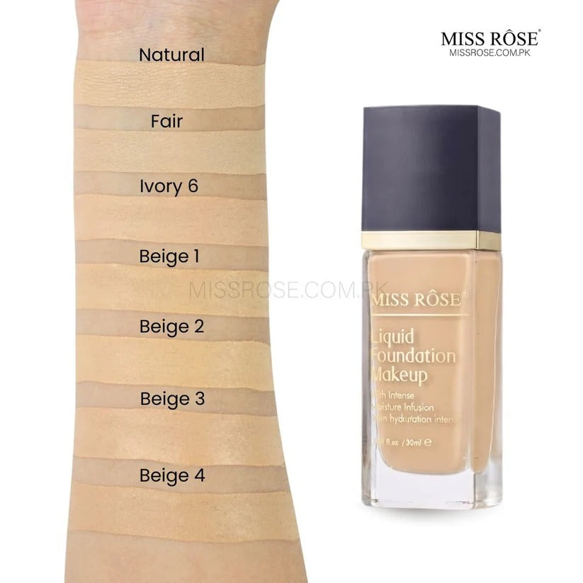 Miss Rose Natural Finish Liquid Foundation