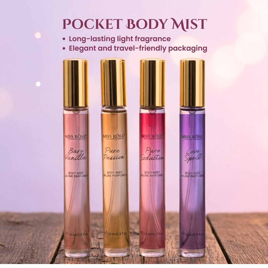 Miss Rose Mini Everyday Use Body Mists