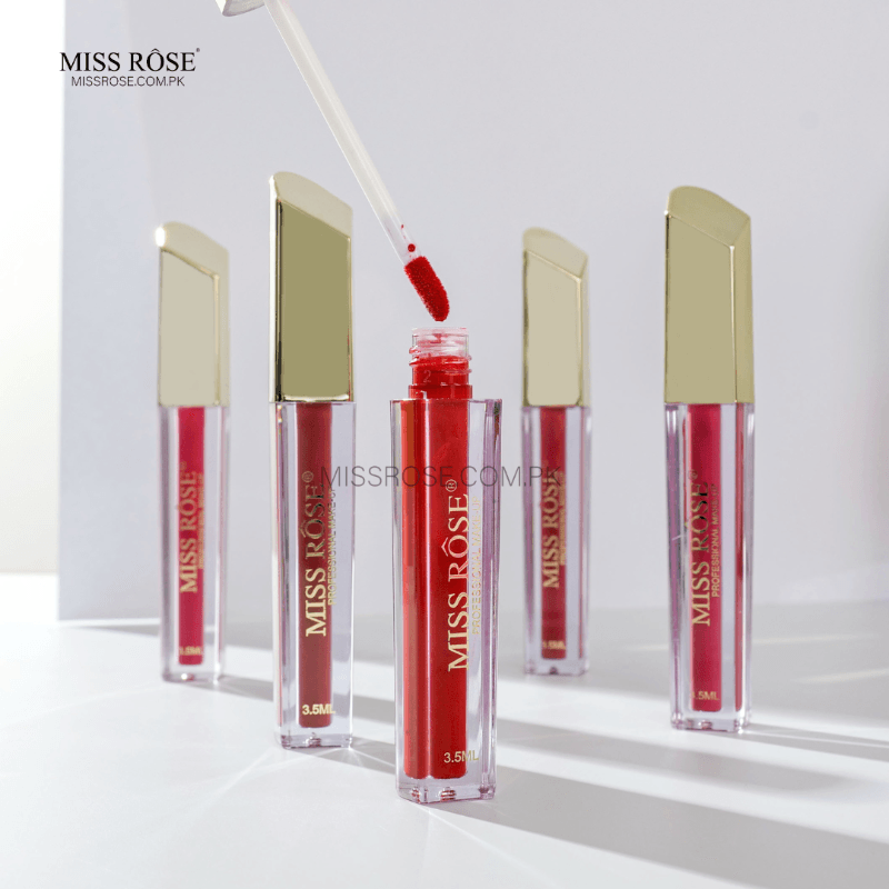 Miss Rose Princess Fan Crystal Lip Gloss