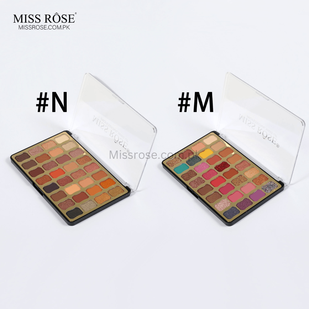 Miss Rose Radiant 32 Shades Palette - Miss Rose Com Pk