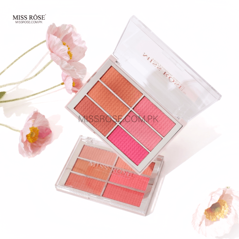Miss Rose Rubik's Cube Matte Blusher – 6 Colors