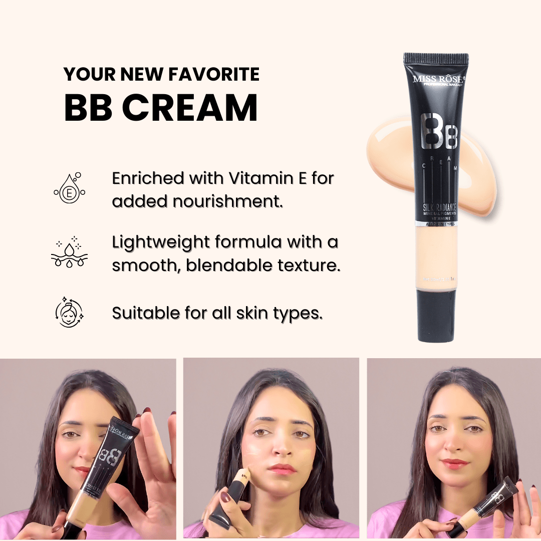 Miss Rose Silk Radiance BB Cream