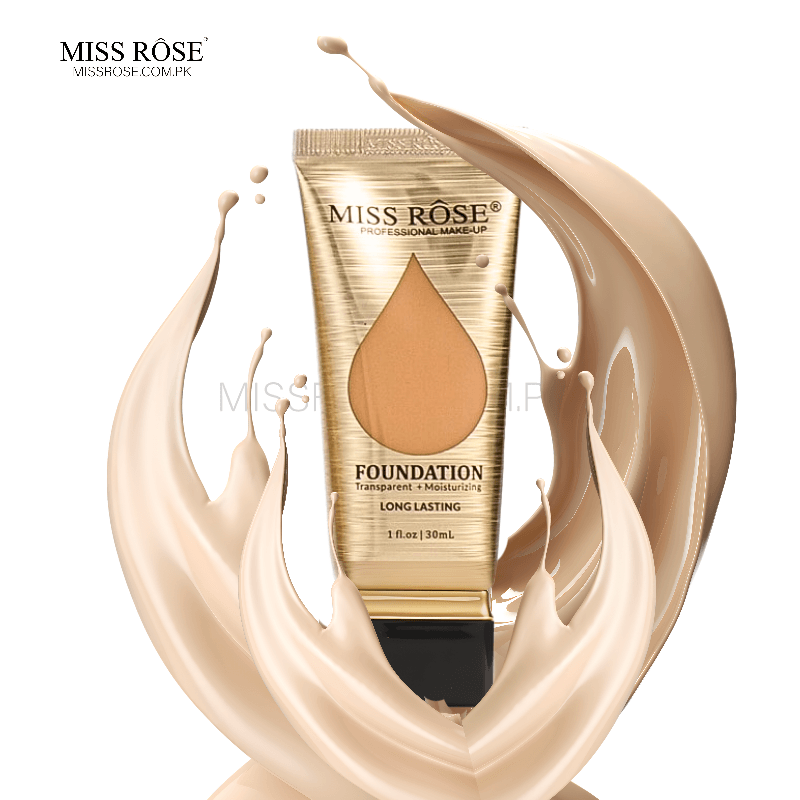 Miss Rose Transparent+ Moisturizing Long Lasting Foundation