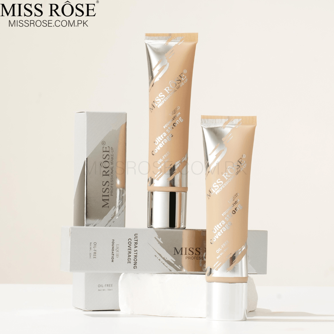 Miss Rose Ultra Strong Coverage Liquid Foundation