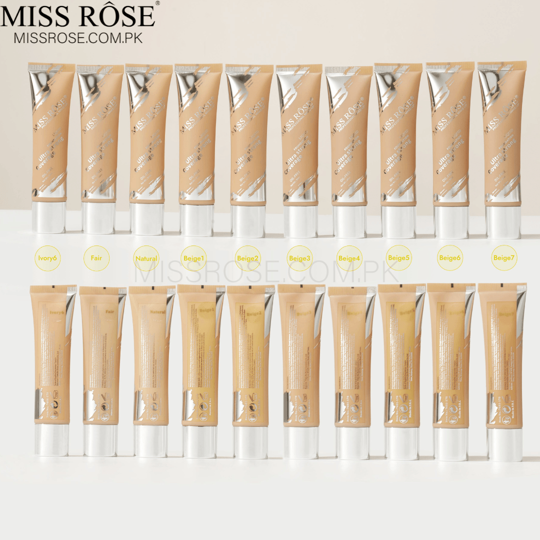 Miss Rose Ultra Strong Coverage Liquid Foundation