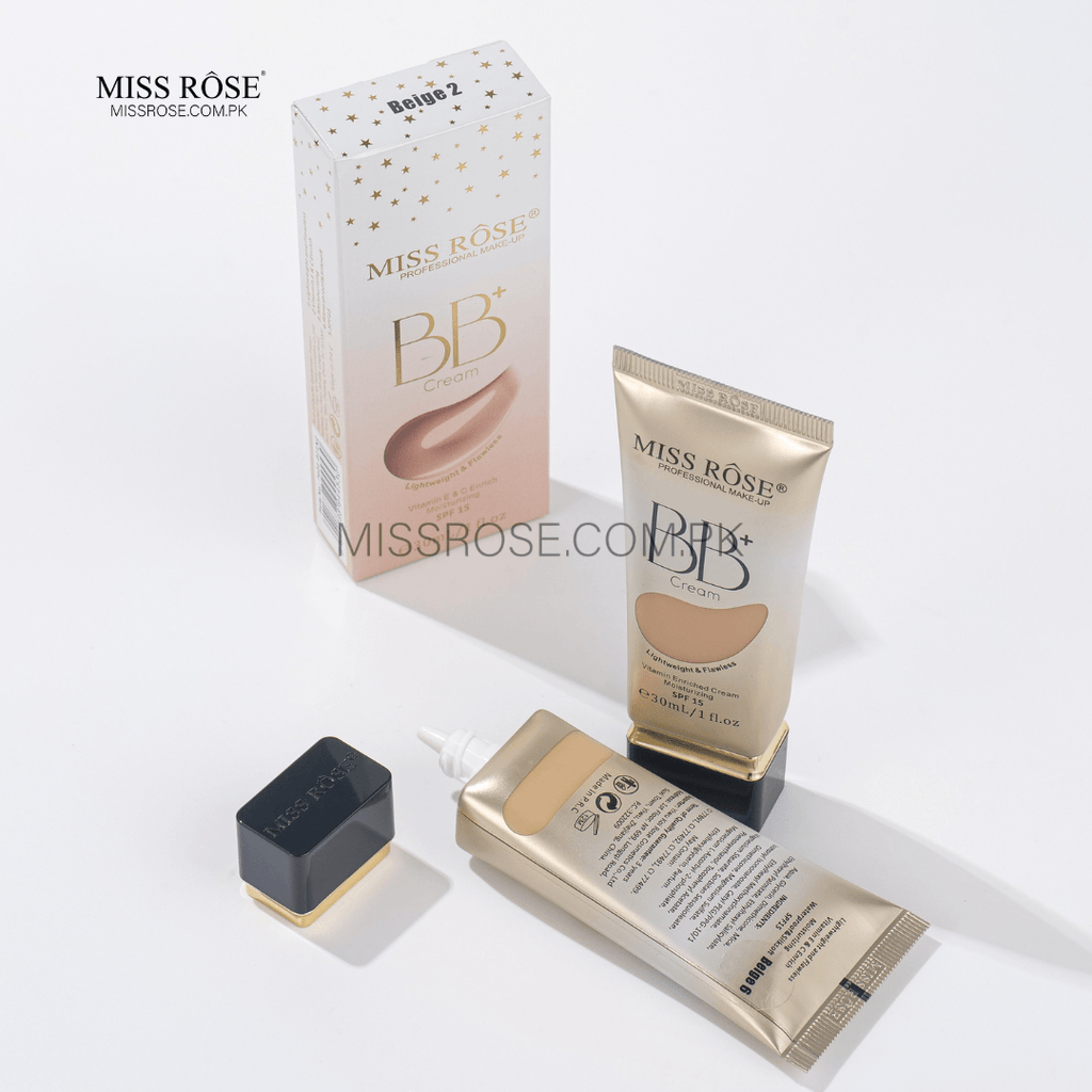 Miss Rose SPF Sun Protection Vitamin-E BB Cream