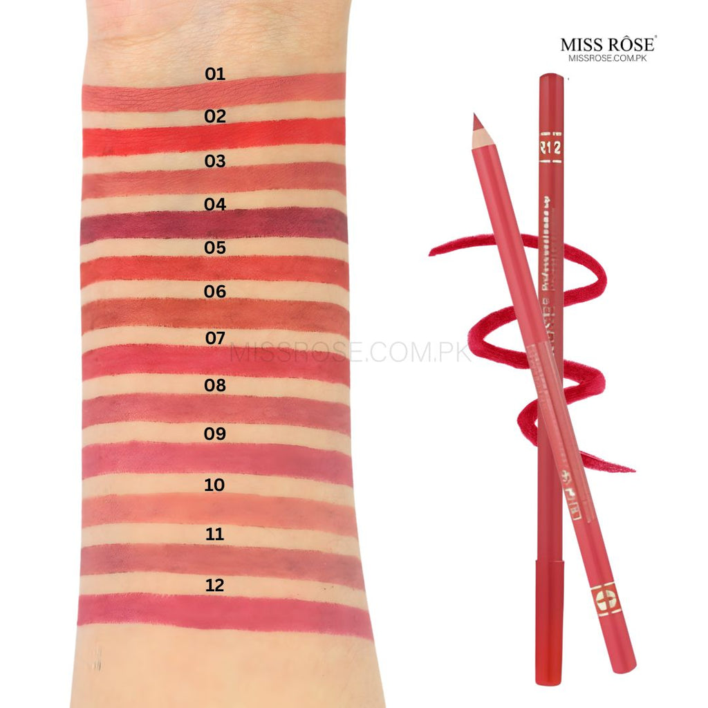 Miss Rose Waterproof Lip Liners