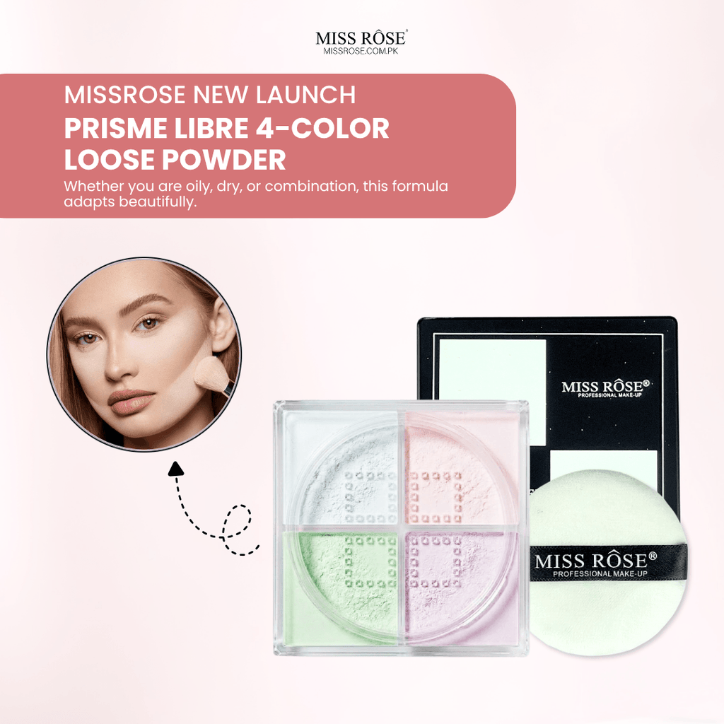 Miss Rose Prisme Libre 4-Color Loose Powder