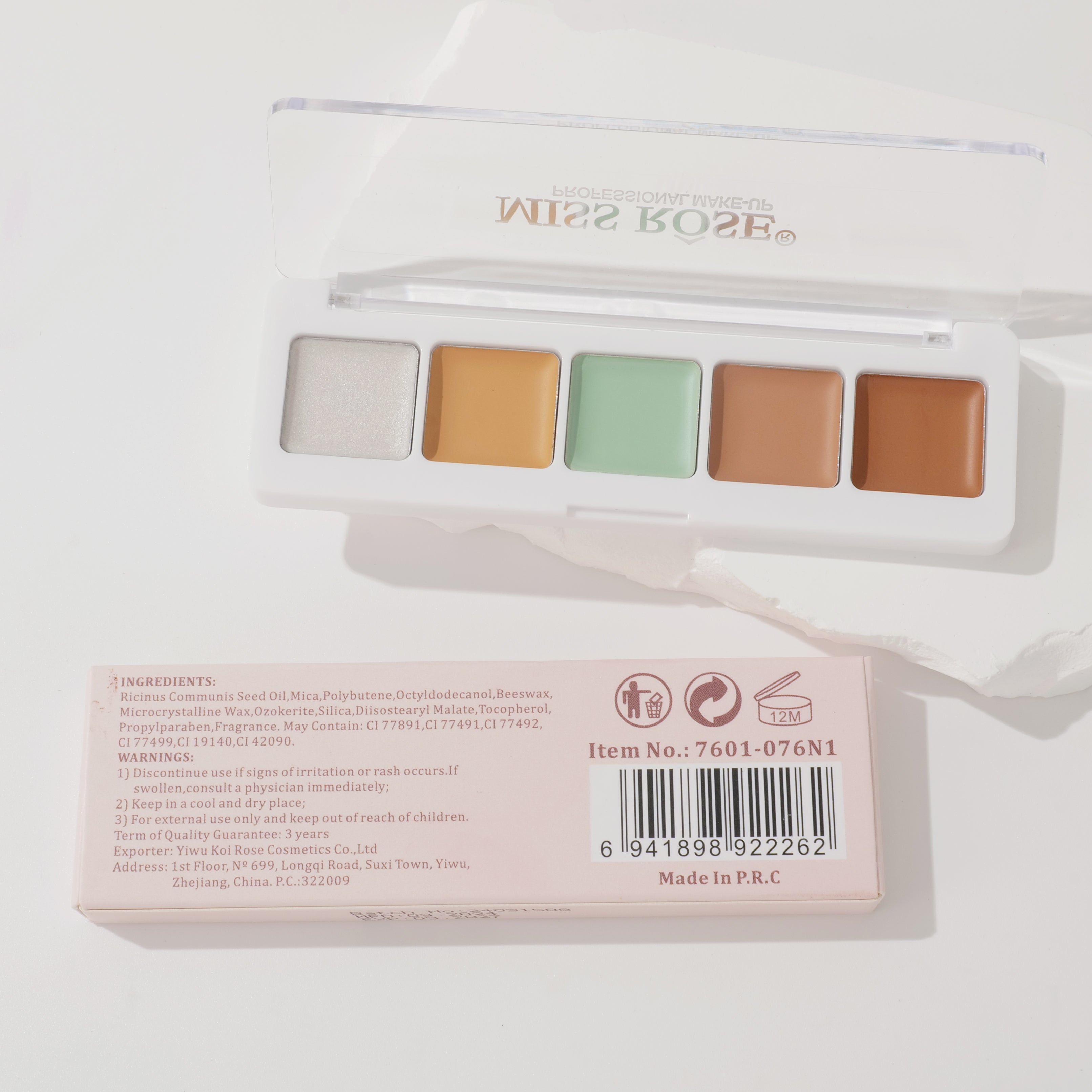Shop Miss Rose All-Round 5 Color Concealer Palette at Best Price in Pakistan
