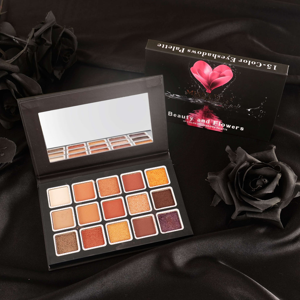 Miss Rose 15 Color Eyeshadow Palette Collection