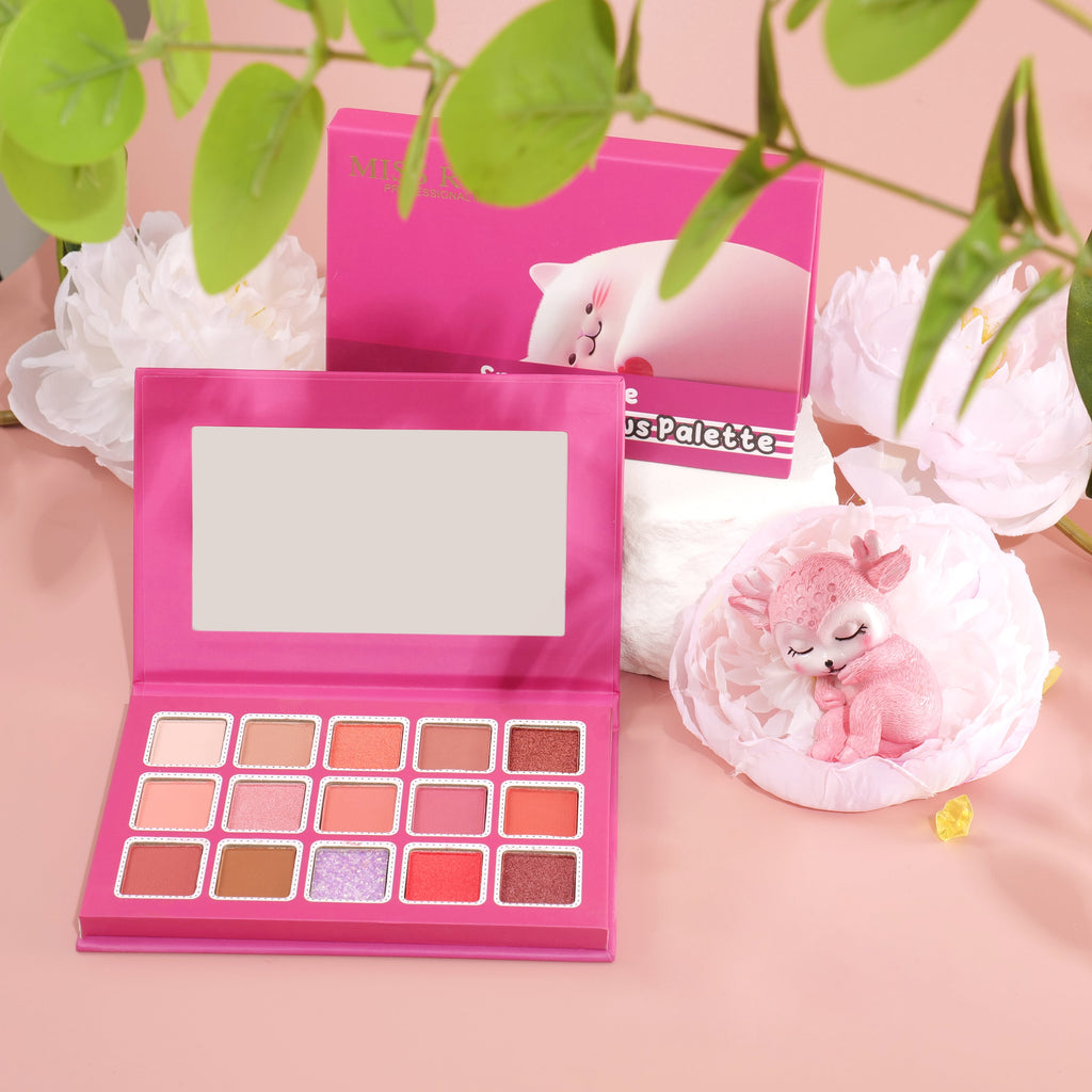 Miss Rose 15 Color Eyeshadow Palette Collection