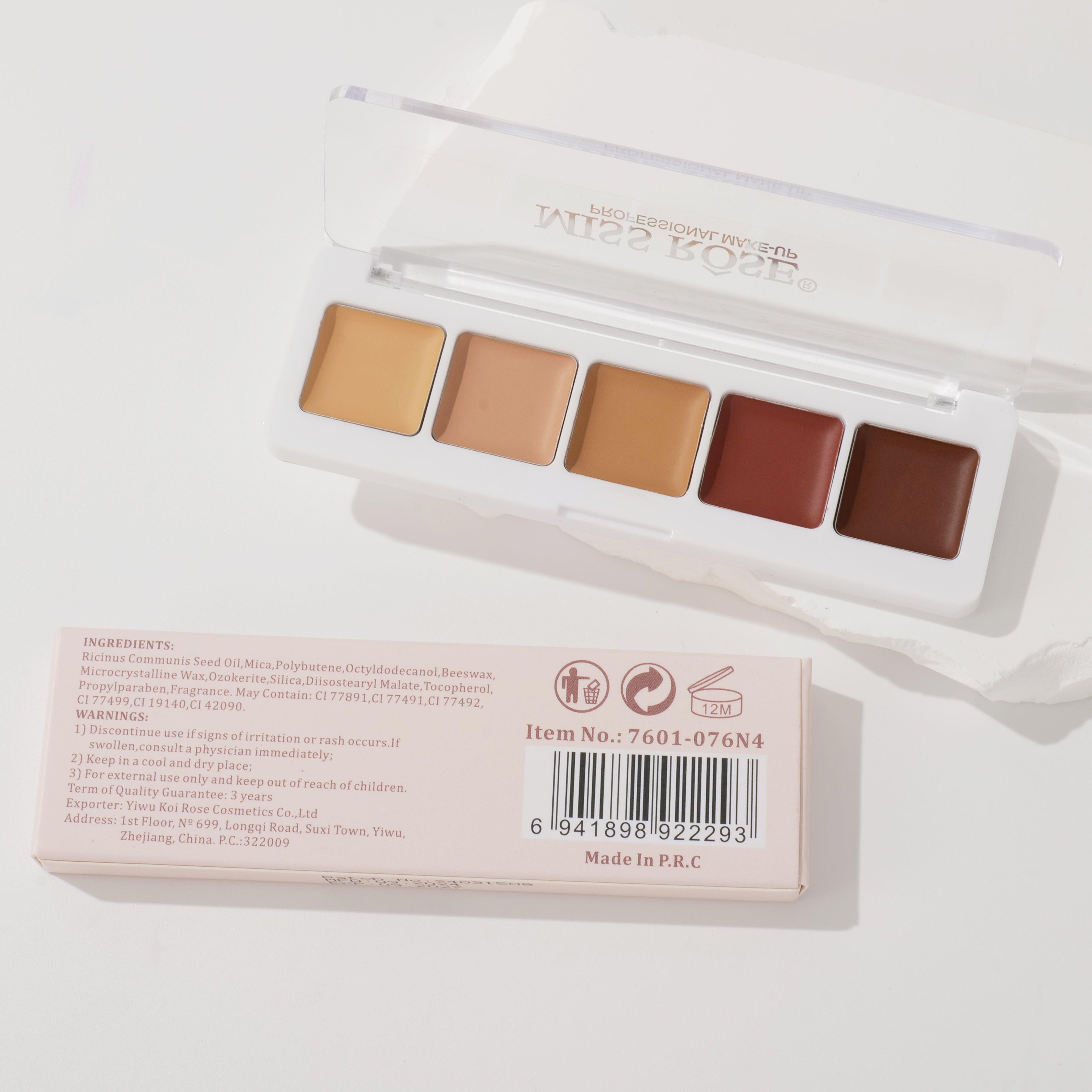 Buy Miss Rose 5 Color Concealer Palette Online 