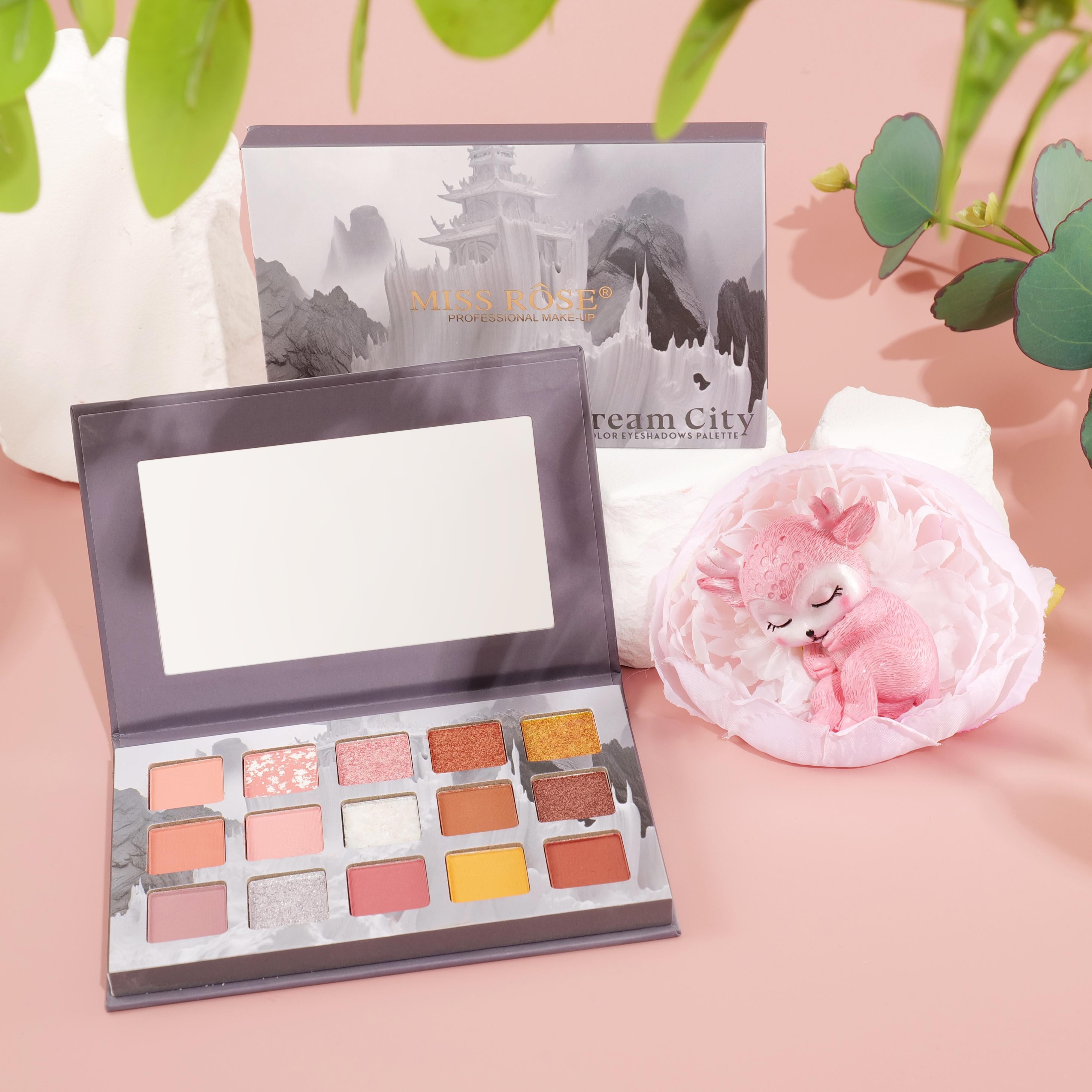 Miss Rose 15 Color Eyeshadow Palette Collection
