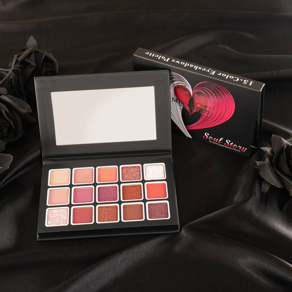 Miss Rose 15 Color Eyeshadow Palette Collection