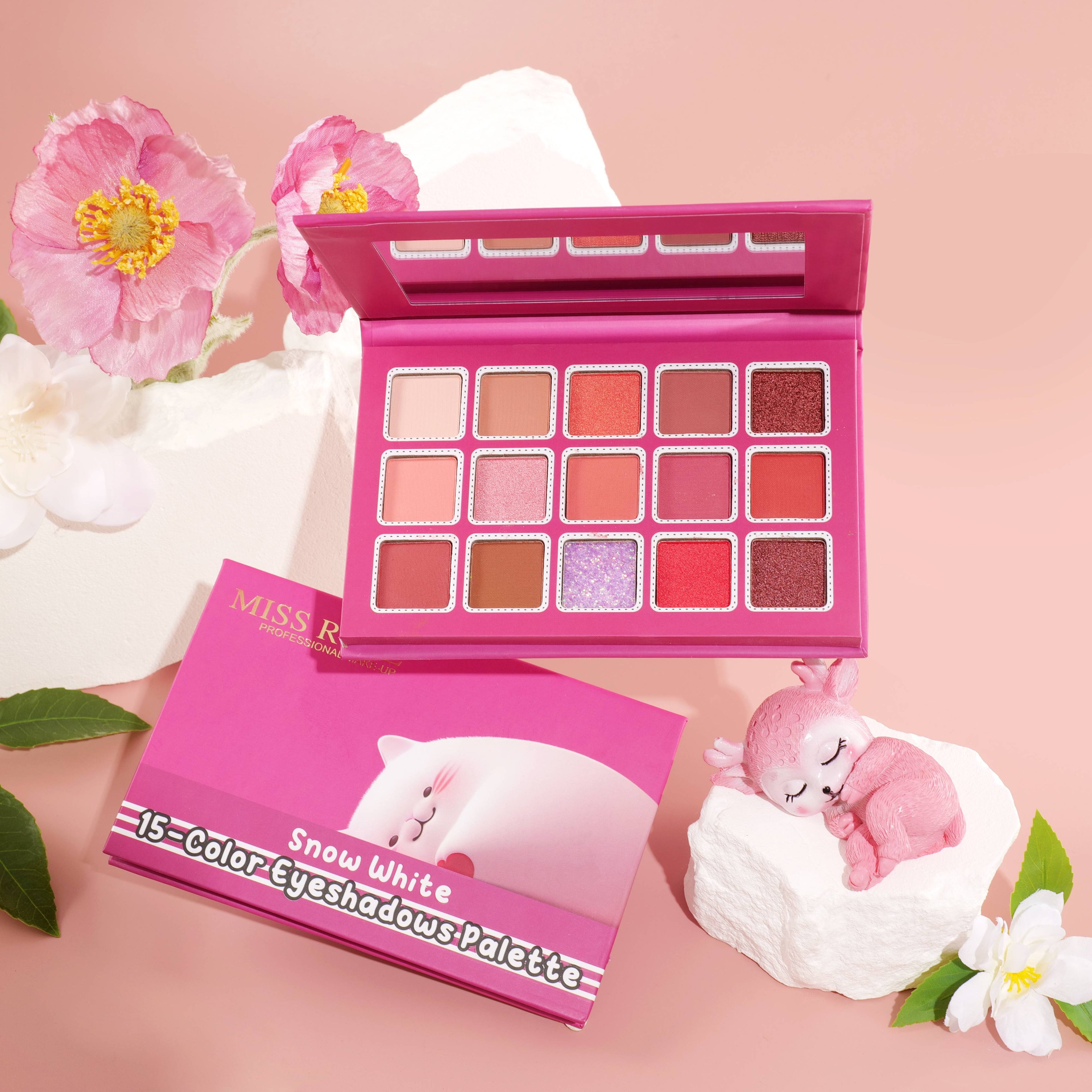 Miss Rose 15 Color Eyeshadow Palette Collection