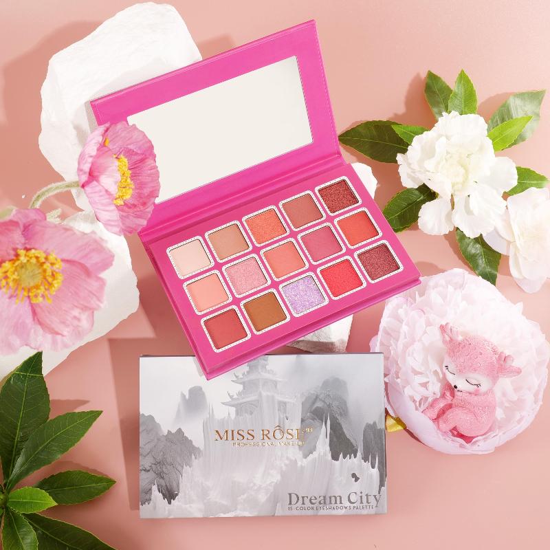 Miss Rose 15 Color Eyeshadow Palette Collection